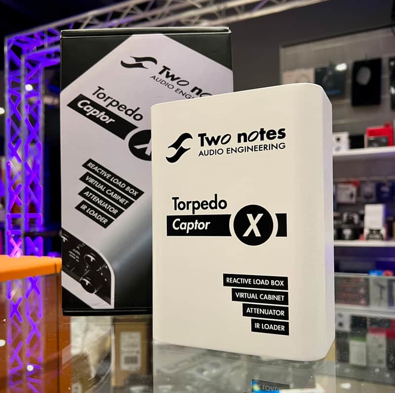 Two Notes Torpedo Captor X (8 Ohm) - Reactive Load Box, Attenuator, IR Loader - Brand New image 1
