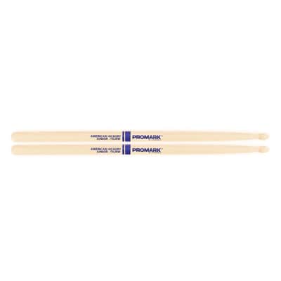 Pro-Mark TXJRW Hickory JR "Junior" Wood Tip Drum Sticks