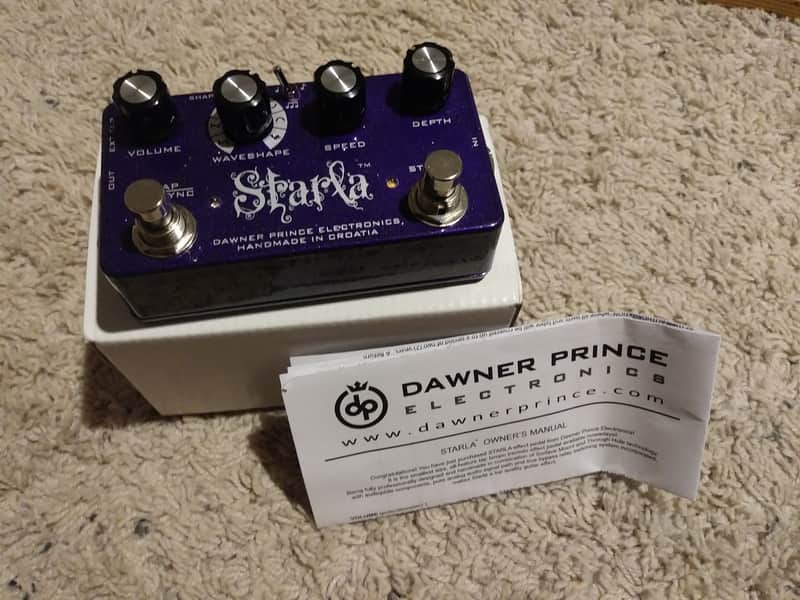 Dawner Prince Starla Tap Tempo Tremolo w/ box & manual image 1