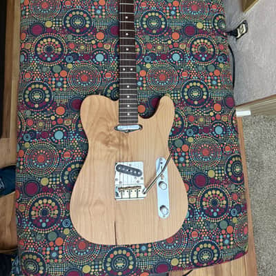 Super Vee Maverick/ Warmoth Chambered Super Vee Maverick Tele w/ Modern Warmoth Neck 2024 - Oil image 1