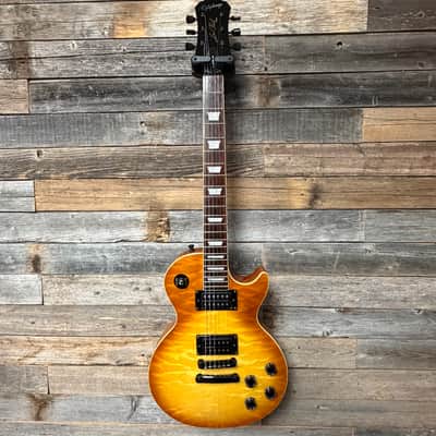 Epiphone Les Paul Custom Shop Classic Quilt Honey Burst 1999 - 2002 image 2