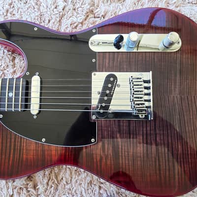 Fender American Ultra Telecaster Plus Top 2022 - Umbra Burst image 9