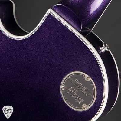 Gibson Custom Shop Dealer Select Les Paul Custom Gloss Purple Sparkle #CS601908 image 11