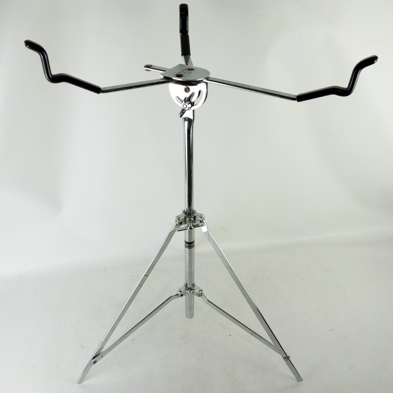 Slingerland #801 Snare Drum Stand Niles,IL Professional Vintage60s Chrome Tripod — main photograph