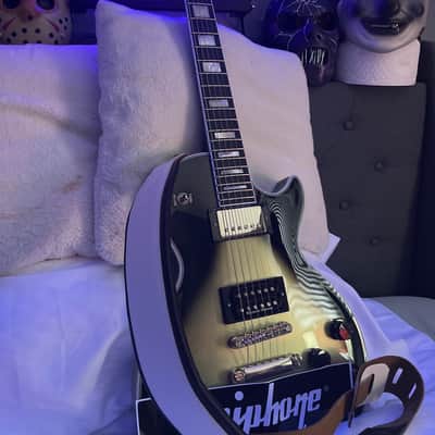 ADAM JONES CUSTOM SHOP 1979 Les Paul custom. Antique SILVER BURST with ZERO LAME IMAGES on the back of this beautiful guitar. image 22