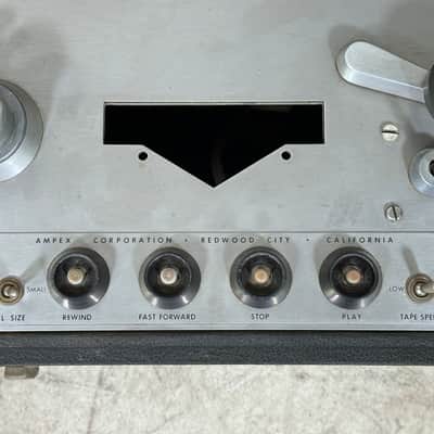 Immagine Ampex 350 / 351 Reel To Reel Transport Magnetic Tape Recorder w/ Original Case - 6