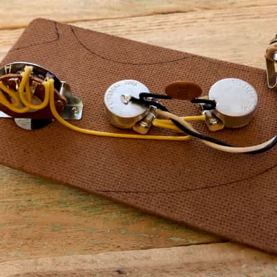 Fender Telecaster ‘72 Thinline Wiring Harness with NOS RMC .02 Capacitor image 1