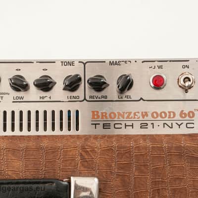 Tech 21 Bronzewood 60 - Acoustic Guitar Amp - Made in USA image 7