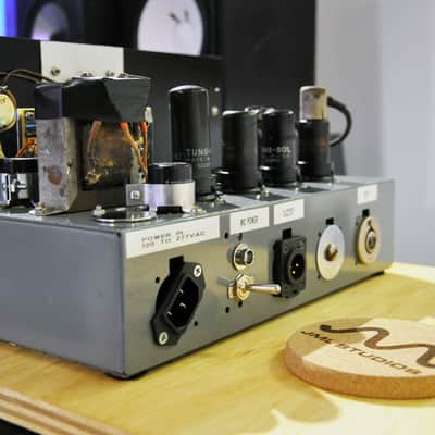 Super Hotroded Gates Dynamote Microphone Preamp with 48V+,rack ears, DI input, Internal PSU and more - Mic Pre image 4
