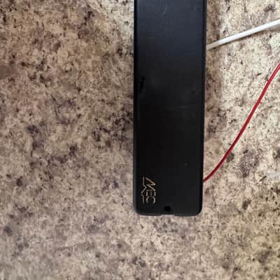 MEC 6 String bass pickups active soap bar 2006 - Black image 10