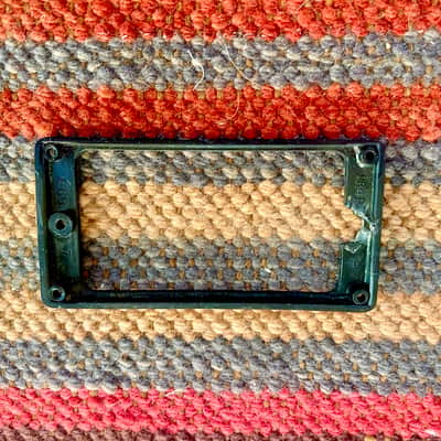 Vintage 1960's Gibson M-69 Neck Humbucker Pickup Ring Black MR491 Damaged-AS IS image 5