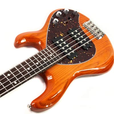 Ernie Ball Music Man StingRay 5HH Special - Translucent Orange - K10194 image 6