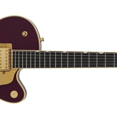 SPECIAL-ORDER! GRETSCH Broadkaster® Jr. LX Center Block with String-Thru Bigsby / Blackberry image 3