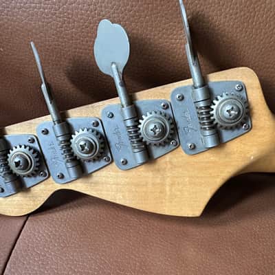 Warmoth 5 String Fretless Precision Bass 1990's - Mocha Brown image 3