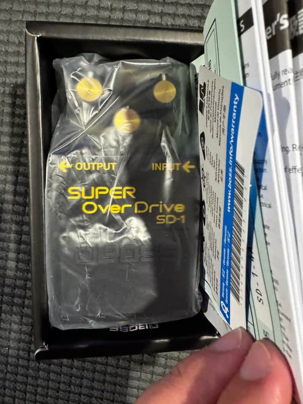 Boss SD-1-4A 40th Anniversary Super Overdrive