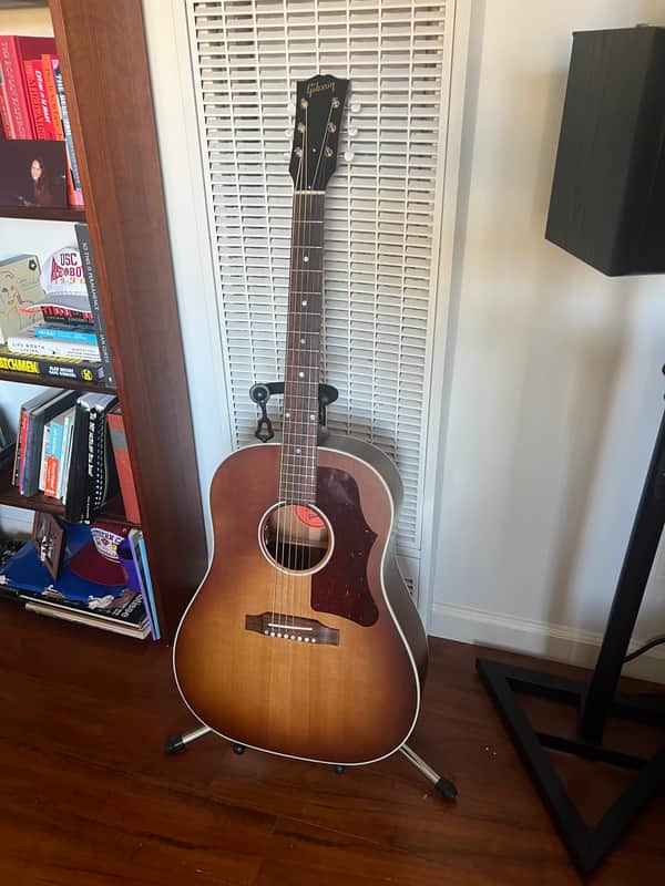 Gibson Acoustic J-45 '50s Faded Acoustic-electric Guitar - Faded Sunburst image 1