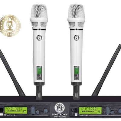 Singtronic 4000W Karaoke Amplifier Mixer System + Wireless Microphones image 4