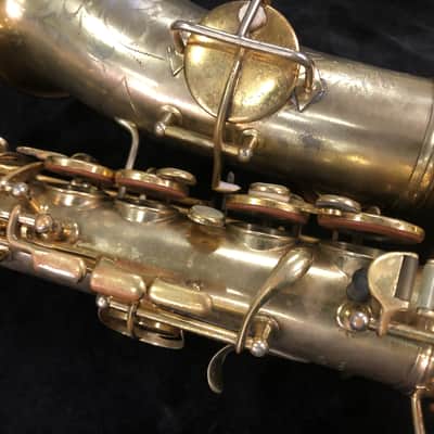 Conn New Wonder II 1925 alto saxophone - Gold Plate image 18