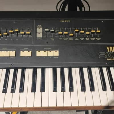 Yamaha SK-20 Symphonic Ensemble Synthesizer 1979 - 1980 - Black image 3