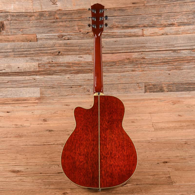 Fender FR-50CE Spruce/Mahogany Resonator Sunburst image 5