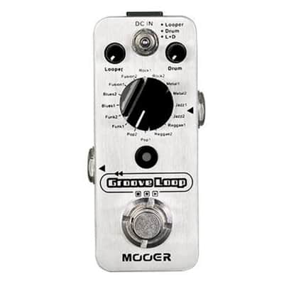 Mooer Groove Loop Drum Machine and Looper Tap Tempo Function True Bypass, FREE PICK + HOLDER+ FREE SHIP USA image 2