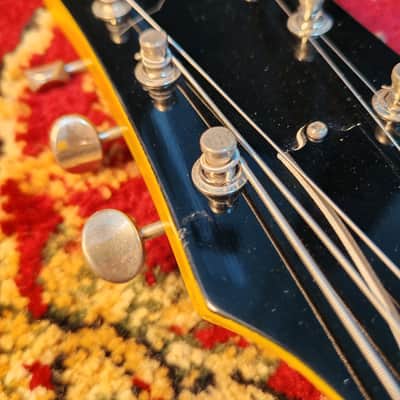 1990's Greco Les Paul Junior Jr Double Cut (EJR) TV Yellow, Made in Japan MIJ image 23