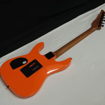 Dean Modern 24 Floyd electric guitar Roasted Maple Vintage Orange w/ Hard CASE image 6