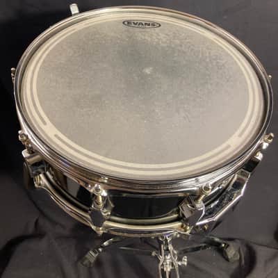 Fibes - 5.5x14" Nazareth Square-Badge Era, Black-over-Fiberglass Snare 1977–1979 image 10