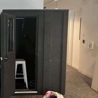 Whisper Room MDL 6060 E (SIZE “5x5” DOUBLE WALLS) Professional Sound booth image 3