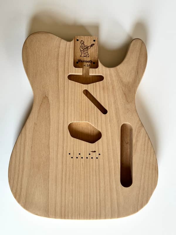 Warmoth Vintage Telecaster Alder Body 4.25 lbs Unfinished image 1