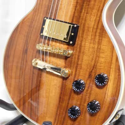 Epiphone Les Paul Custom Pro Koa 2019 with EpiLite case imagen 2
