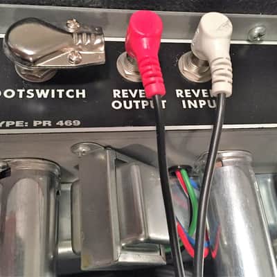 "Always On" Plug (TM) for Fender '65 Super Reverb Reissue - Eliminates Footswitch image 2