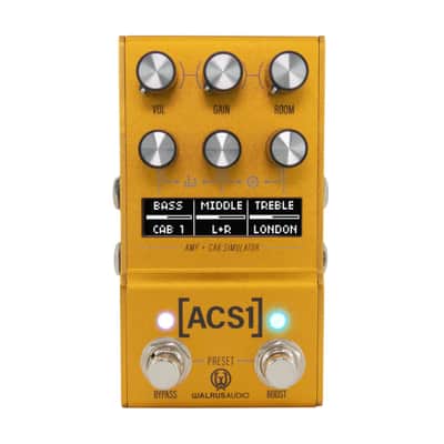 Walrus Audio Mako ACS1 MKII Amp + Cab Simulator - Effect for Guitars image 1