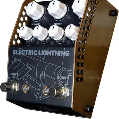 New ThorpyFx Electric Lightning Chris Buck Signature Valve Overdrive Pedal image 2