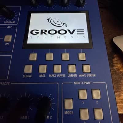 Groove Synthesis 3rd Wave 24-Voice Desktop Wavetable Synthesizer 2023 - Present - Blue image 1