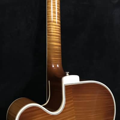 1972 Jimmy D'Aquisto New Yorker 17" Tea Burst image 8