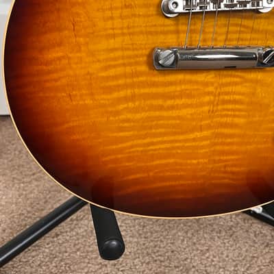 Gibson Custom Shop Historic Collection '60 Les Paul Standard Flametop Reissue 2005 - Iced tea burst image 5