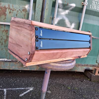 MusicNetwork 2U-A Angled Rack Prototype 2025 - Redwood Natural image 3