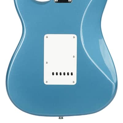 2021 Squier Classic Vibe 60's Stratocaster Lake Placid Blue image 5