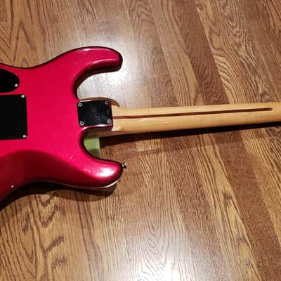 Robin Raider I - 1983 Reverse Banana Headstock, Deep Metallic Red, Excellent Condition image 12