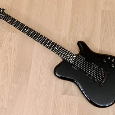 2000s Carvin H2 Allan Holdsworth Signature Model Electric Guitar Black w/ Case image 10