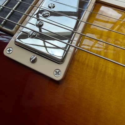 2025 Gibson Les Paul Standard 60s Figured Top - Iced Tea Burst image 12
