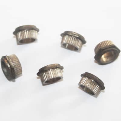 Vintage 1949 Gibson Kluson Hexagon ferrules Hex Bushing Set 1940's 1950's image 7