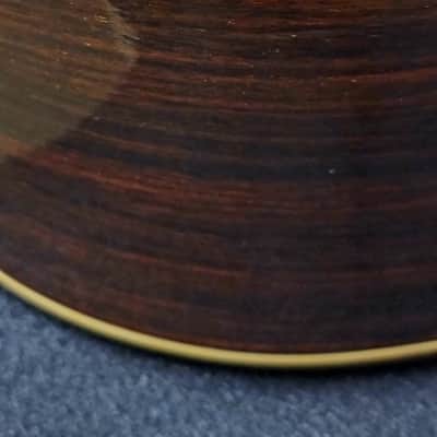 early 70's Yamaki Dreadnought AY 303S "Folk Deluxe" Spruce & Rosewood w/ Original Hard Case image 9