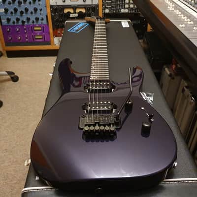 RARE Jackson Dinky Pro Reverse Purple DK2 Japan MIJ German Floyd Rose Professional Guitar OHSC image 7