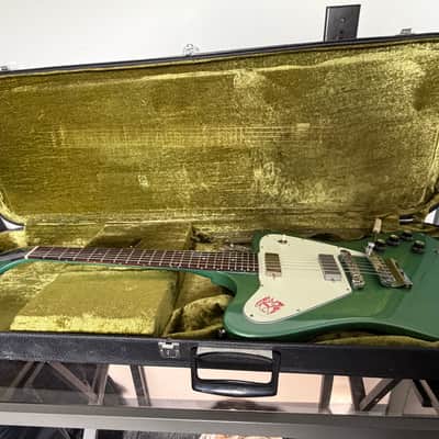 Vintage!  1967 Gibson Firebird Non-Reverse - Inverness Green Refinish image 2