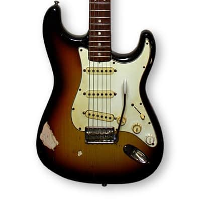 Fender Stratocaster 1965 série L Sunburst - guitare électrique - occasion (+ étui) image 1