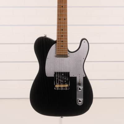 Suhr Modern T Andy Wood Signature Electric Guitar, Roasted Maple Fingerboard, War Black image 13