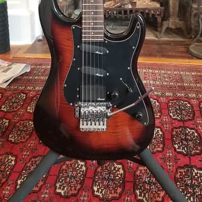 Aria Pro II STG-02-3C/TS STG Series Electric Guitar Superstrat floyd rose MIJ Made In Japan image 5