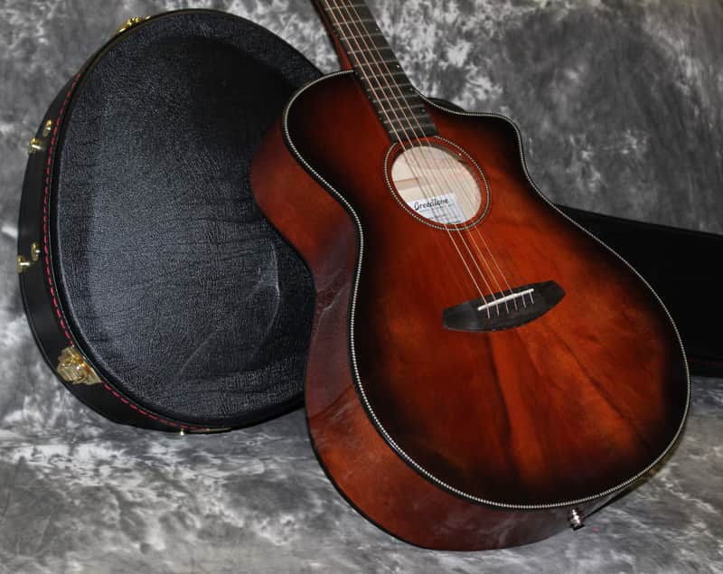 2023 Breedlove - Oregon Concert CE - Myrtlewood/Myrtlewood - Bourbon Burst image 1
